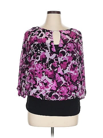 Jennifer Lopez 3/4 Sleeve Blouse (view 1)