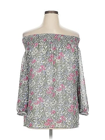 AB Studio 3/4 Sleeve Blouse (view 1)