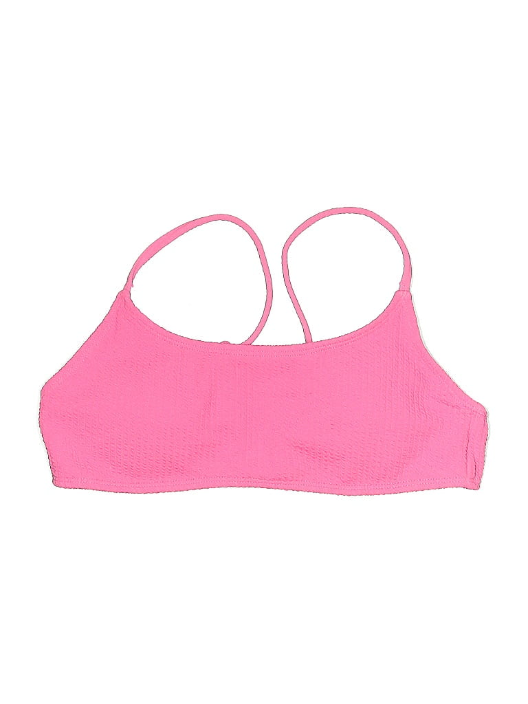 Pre-owned Unbranded Swimsuit Top Pink Swimwear