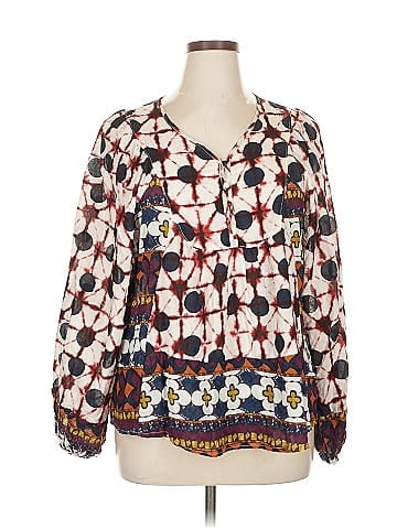 Solitaire 3/4 Sleeve Blouse (view 1)