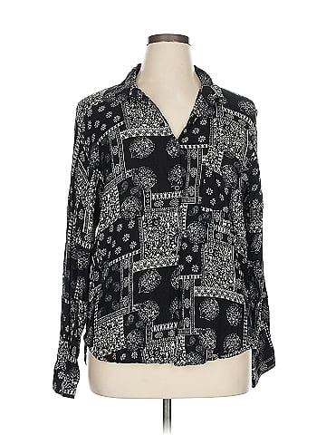 12th Tribe Long Sleeve Blouse (view 1)
