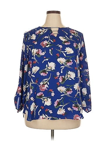 Apt. 9 3/4 Sleeve Blouse (view 1)