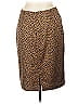 Kay Unger Animal Print Brown Casual Skirt Size 12 - photo 2