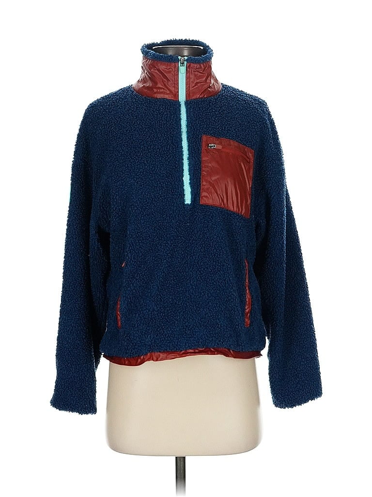 Pre-owned Fabletics Pullover Sweater In Blue