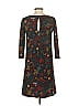 Assorted Brands Print Brown Casual Dress Size S - photo 2