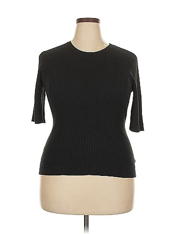 Scoop Pullover Sweater (view 1)