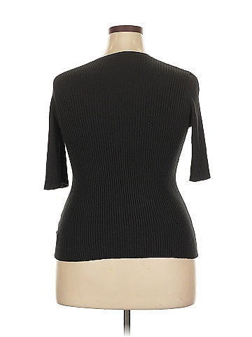 Scoop Pullover Sweater (view 2)