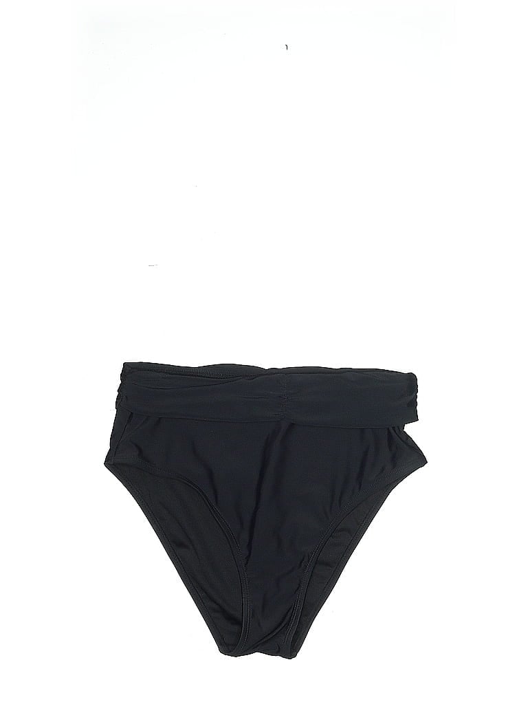 Pre-owned Unbranded Swimsuit Bottoms In Black