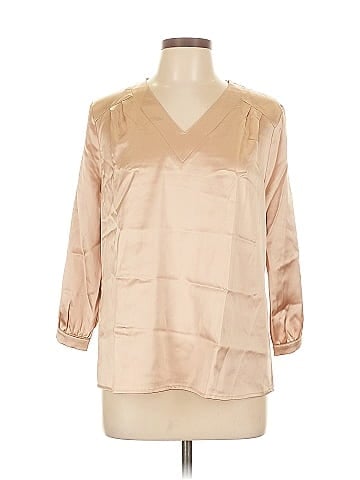 Allegra K 3/4 Sleeve Blouse (view 1)