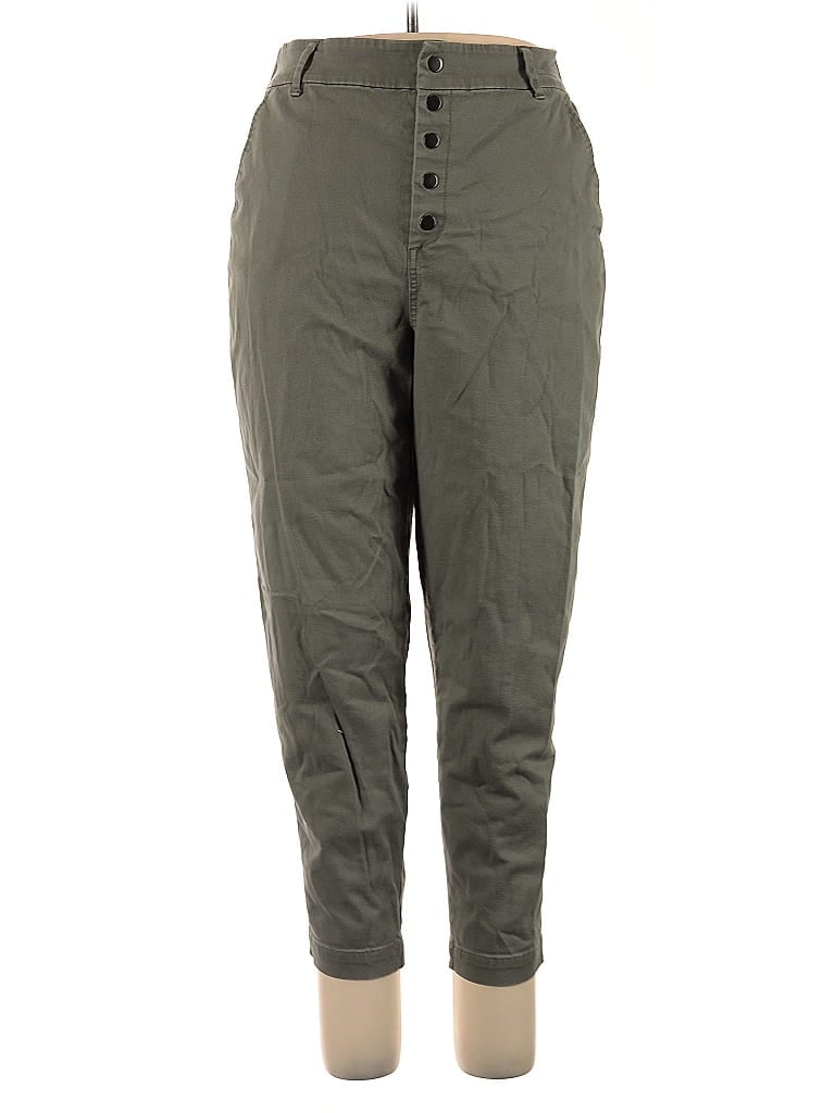 Pre-owned Bar Iii Casual Pants In Green
