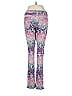 Mossimo Print Purple Casual Pants Size 6 - photo 2