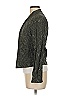 Jessica Howard 100% Rayon Paisley Green Blazer Size 8 - photo 4