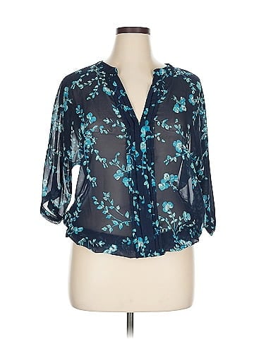 Gap Outlet 3/4 Sleeve Blouse (view 1)