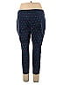 Halogen Polka Dots Blue Casual Pants Size 16 - photo 2