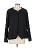 Eileen Fisher Black Cardigan Size L - photo 1