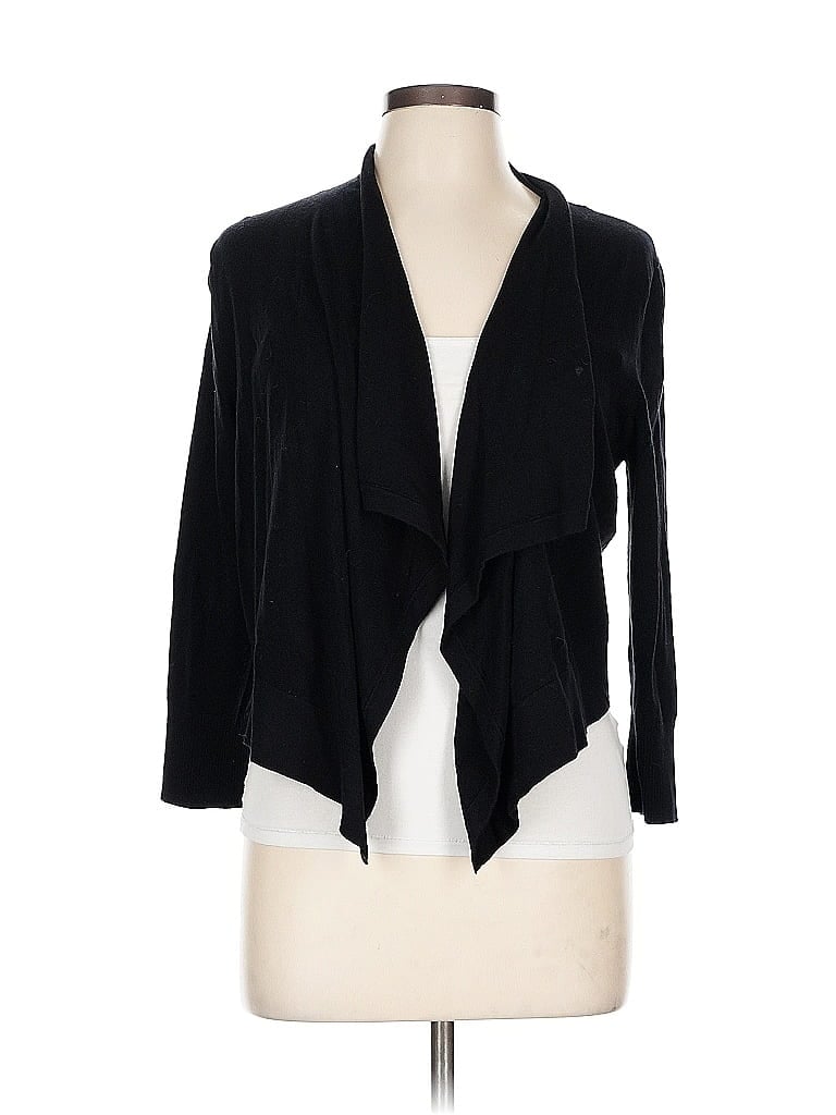 Pre-owned Michael Michael Kors Cardigan Sweater In Black