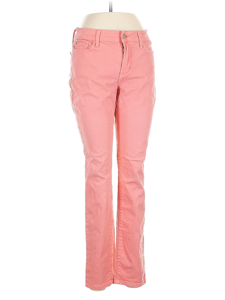 NYDJ Color Block Pink Jeans Size 6 - photo 1
