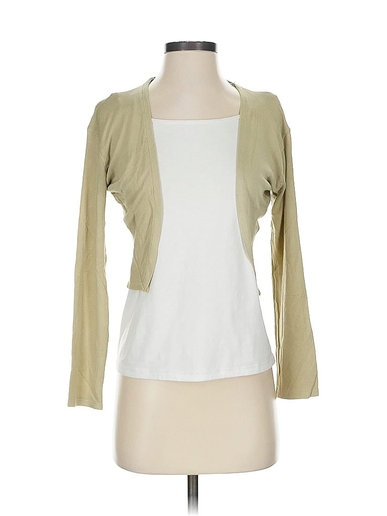 Pre-owned Unbranded Cardigan Sweater In Brown