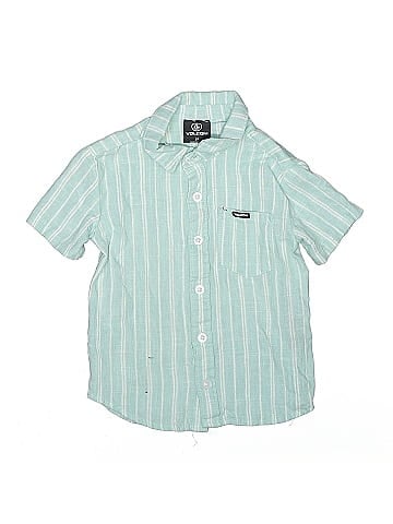 Volcom Short Sleeve Button-Down Shirt (view 1)