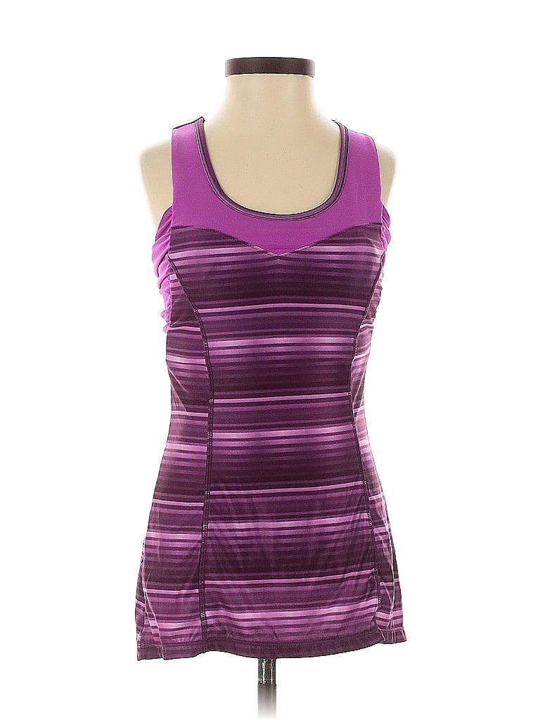 Pre-owned Mpg Active Tank Top In Purple