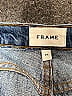 FRAME 100% Cotton Stars Blue Jeans Size 25 waist - photo 3
