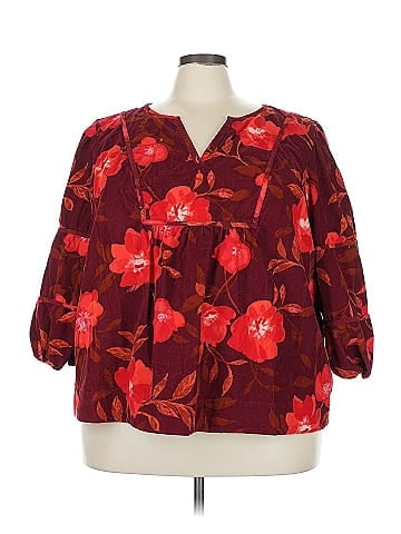 Sonoma Goods for Life 3/4 Sleeve Blouse (view 1)