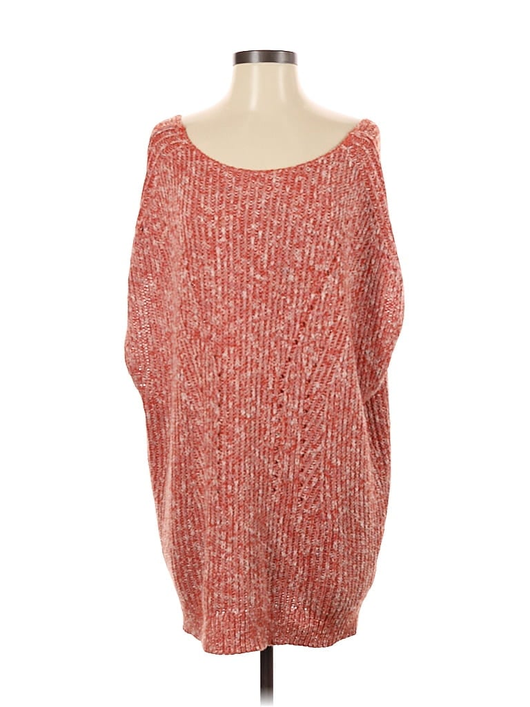 Pre-owned Pilcro Poncho In Red