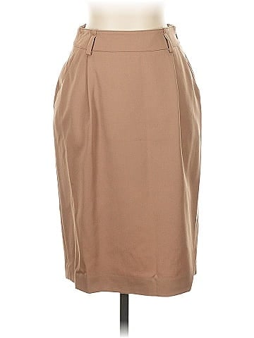 Linda Allard Ellen Tracy Wool Skirt (view 1)