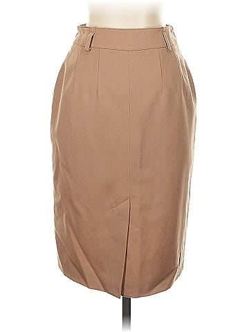 Linda Allard Ellen Tracy Wool Skirt (view 2)