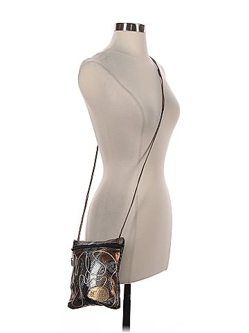 Carlos Falchi Leather Crossbody Bag (view 2)