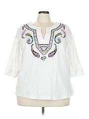 Jessica London 3/4 Sleeve Blouse