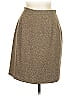 Michele Tweed Brown Formal Skirt Size 8 - photo 1
