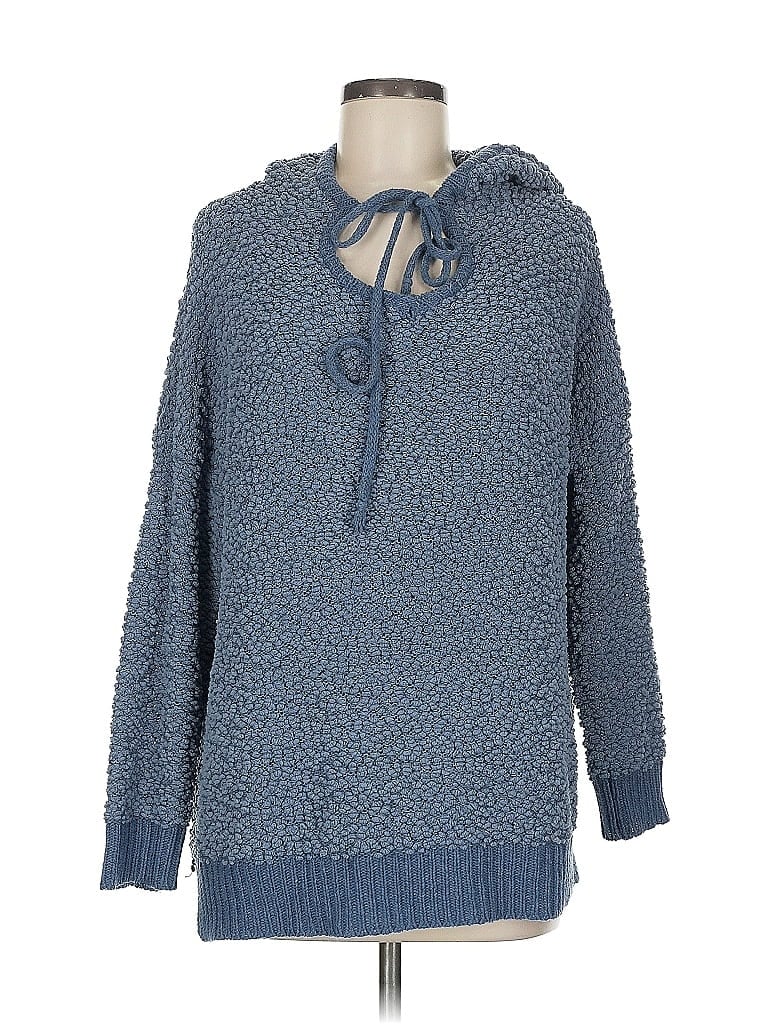 Pre-owned Unbranded Pullover Sweater In Blue