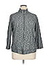 T by Talbots 100% Cotton Gray Cardigan Size 1X - photo 1