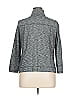 T by Talbots 100% Cotton Gray Cardigan Size 1X - photo 2