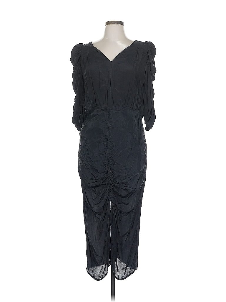 Sea New York 100% Viscose Black Cocktail Dress Size 10 - photo 1