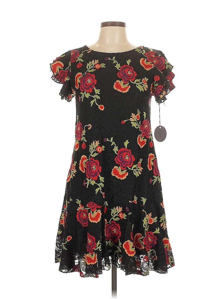 Eva Franco Black Casual Dress Size 12 - photo 1