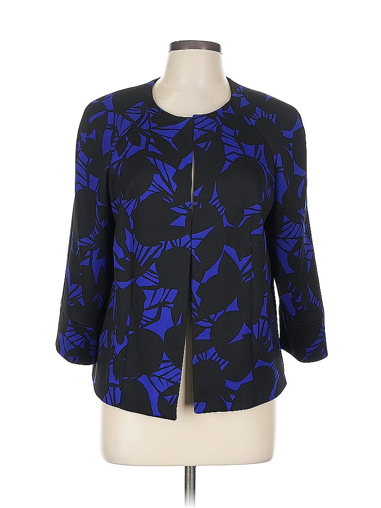 Click to view more detailed imagery on our partner's website Pre-owned Kasper Blazer Jacket In Blue