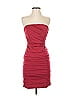 Studio Y Solid Burgundy Cocktail Dress Size XS - photo 1