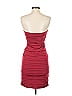 Studio Y Solid Burgundy Cocktail Dress Size XS - photo 3