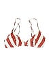 Solid & Striped Stripes Red Swimsuit Top Size XS - photo 1
