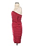 Studio Y Solid Burgundy Cocktail Dress Size XS - photo 5