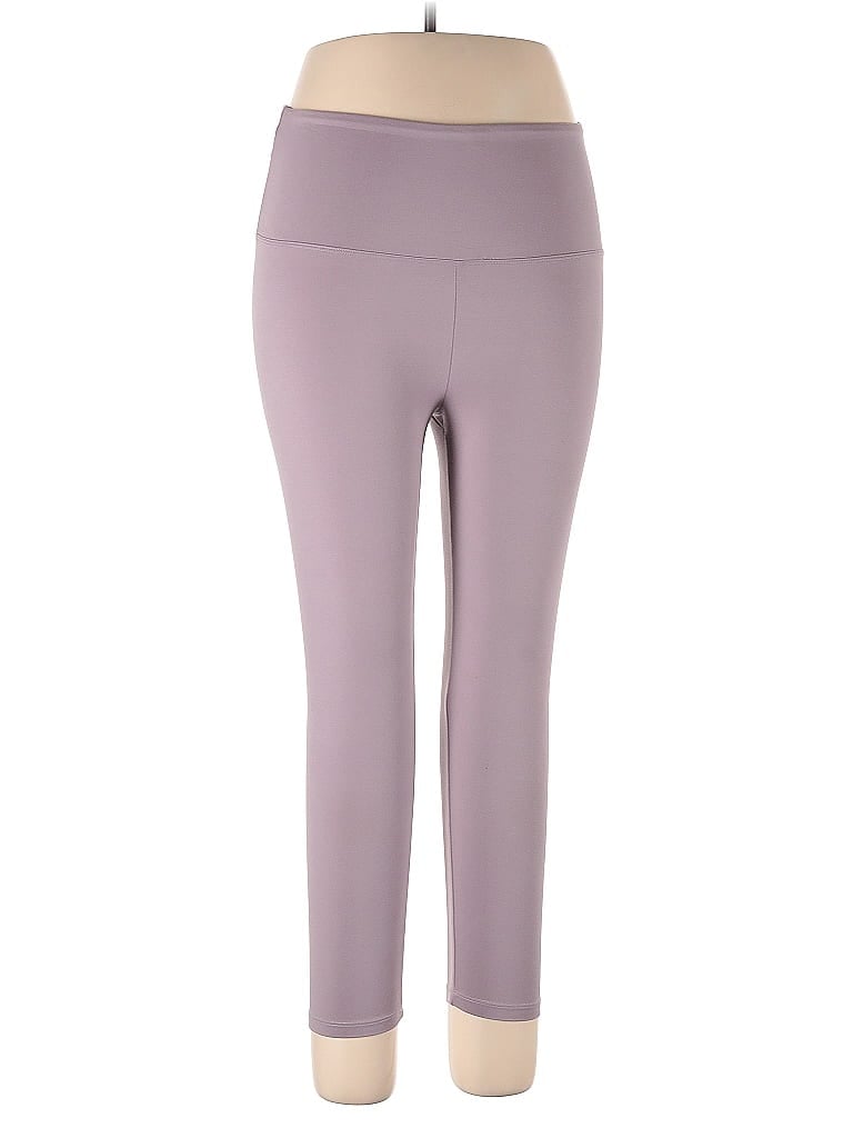 Balance Collection Purple Active Pants Size L - photo 1