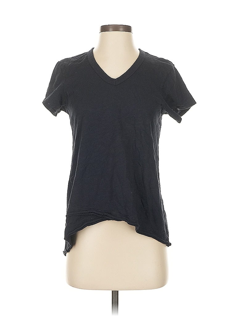 Pre-owned Wilt Short Sleeve Top Gray V Neck Tops