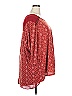 Catherines 100% Polyester Red 3/4 Sleeve Blouse Size 4X - photo 4