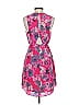 Rebecca Taylor 100% Polyester Paisley Pink Casual Dress Size 0 - photo 2