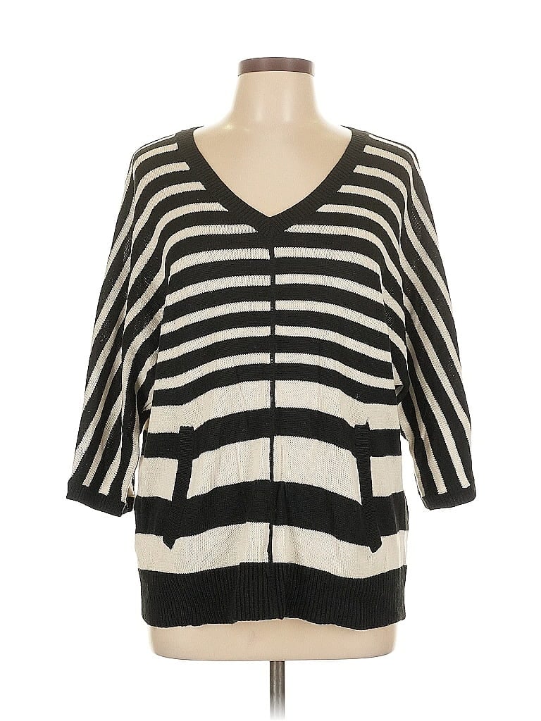 Pre-owned Ann Taylor Loft Cardigan Sweater In Black