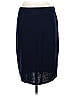 St. John Sport Solid Blue Formal Skirt Size 10 - photo 2
