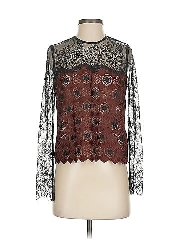 Sandro Long Sleeve Blouse (view 1)