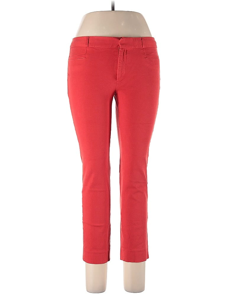 Click to view more detailed imagery on our partner's website Pre-owned Banana Republic Casual Pants In Red